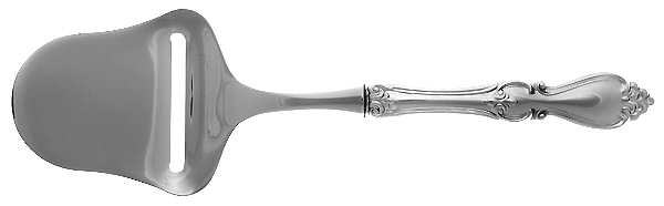 Queen Elizabeth I (Sterling, 1970, No Monograms) Cheese Plane with Stainless Plane