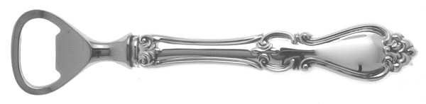 Queen Elizabeth I (Sterling, 1970, No Monograms) Bottle Opener with Stainless Bowl