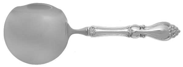 Queen Elizabeth I (Sterling, 1970, No Monograms) Cranberry Server with Stainless Bowl