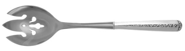 Rambler Rose (Sterling, 1937) Salad Serving Fork with Stainless Prongs HC