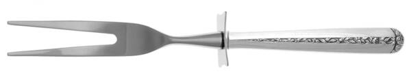 Rambler Rose (Sterling, 1937) Carving Fork Small with Stainless Prongs HC