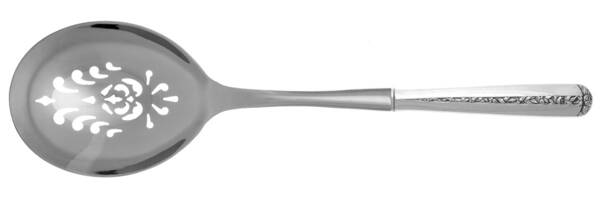 Rambler Rose (Sterling, 1937) Casserole Spoon with Pierced Stainless Bowl HC