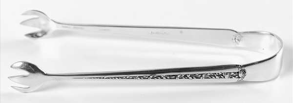 Rambler Rose (Sterling, 1937) Small Sugar Tongs