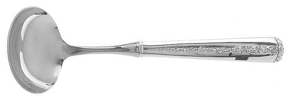 Rambler Rose (Sterling, 1937) Hollow Handle Gravy Ladle with Stainless Bowl
