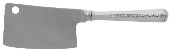 Rambler Rose (Sterling, 1937) Cheese Cleaver with Stainless Blade