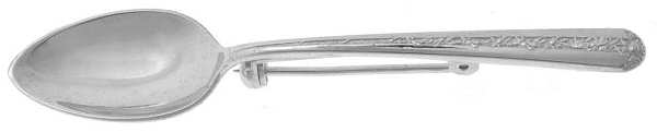 Rambler Rose (Sterling, 1937) Lapel Pin