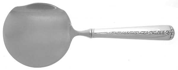 Rambler Rose (Sterling, 1937) Cranberry Server with Stainless Bowl