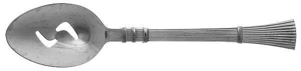 Reed (Stainless) Pierced Tablespoon (Serving Spoon)