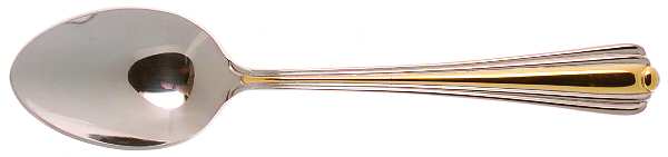Regal Pearl Gold Accent (Stainless) Place/Oval Soup Spoon