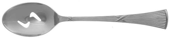 Reed & Ribbons (Stainless) Pierced Tablespoon (Serving Spoon)