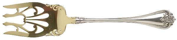 Richmond (Sterling, 1901, No Monograms) Medium Solid Cold Meat Serving Fork