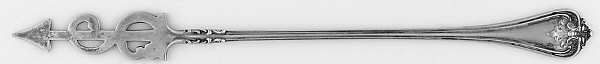 Richmond (Sterling, 1901, No Monograms) One Tine Butter Pick