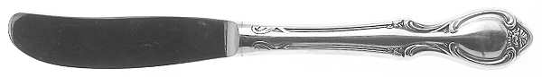 Rose Antique (Stainless) Modern Hollow Butter Spreader (Stainless)