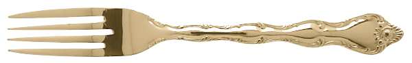 Rose Cascade Gold (Gold Electroplate) Fork