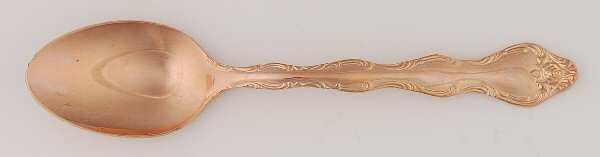 Rose Cascade-Rose Gold (Electroplate) Teaspoon