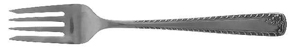 Rose Gadroon (Stainless) Individual Salad Fork