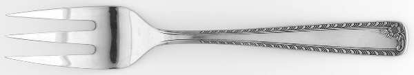 Rose Gadroon (Stainless) Solid Serving Fork