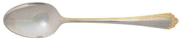Royal Rose-Gold Accent Place/Oval Soup Spoon