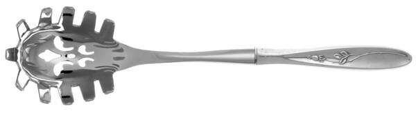 Rose Solitaire (Sterling, 1954) Pasta Server with Stainless Bowl HC