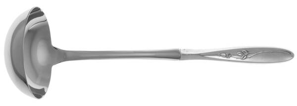 Rose Solitaire (Sterling, 1954) Soup Ladle with Stainless Bowl HC