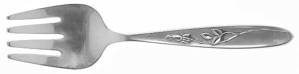 Rose Solitaire (Sterling, 1954) Baby Fork