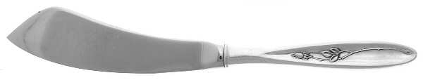 Rose Solitaire (Sterling, 1954) Hollow Handle Master Butter Knife