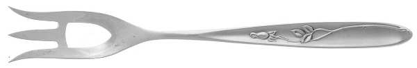 Rose Solitaire (Sterling, 1954) Lemon Fork