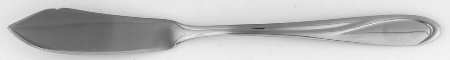 Ron De Vu (Stainless) Flat Handle Master Butter Knife by Towle Silver