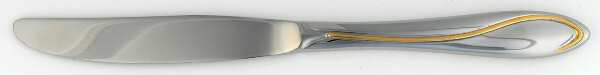 Ron De Vu-Gold Accent (Stainless) Modern Hollow Knife