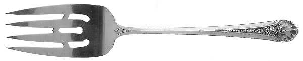 Royal Windsor (Sterling, 1935) Small Solid Cold Meat Serving Fork