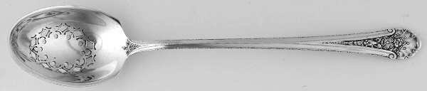 Royal Windsor (Sterling, 1935) Pierced Bowl Short Handle Olive Spoon