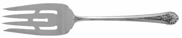 Royal Windsor (Sterling, 1935) Large Solid Cold Meat Serving Fork