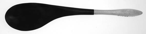 R.S.V.P. (Sterling, 1965, No Monograms) Salad Serving Spoon with Plastic Bowl