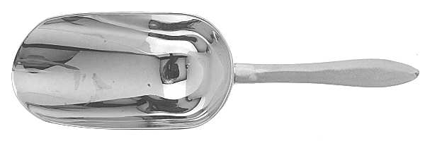 R.S.V.P. (Sterling, 1965, No Monograms) Ice Scoop with Silverplate Bowl