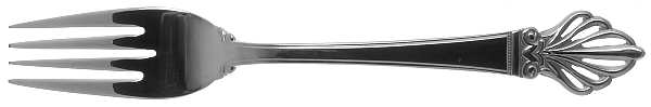 Rue Royale (Stainless) Individual Salad Fork by Towle Silver