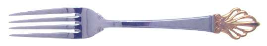 Rue Royale Gold (Stainless) Fork