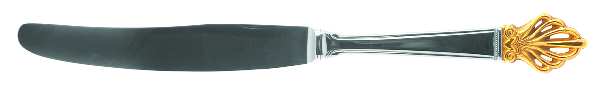 Rue Royale Gold (Stainless) Modern Hollow Knife
