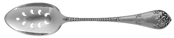Rustic (Sterling, 1895) Pierced Tablespoon (Serving Spoon)