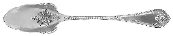 Rustic (Sterling, 1895) Solid Cheese Scoop