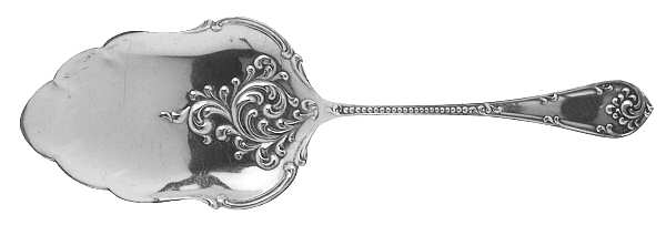 Rustic (Sterling, 1895) Large Solid Pie Knife