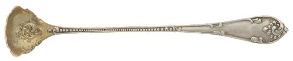 Rustic (Sterling, 1895) Mustard Spoon