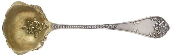 Rustic (Sterling, 1895) Solid Gravy Ladle