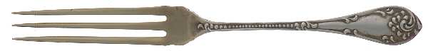 Rustic (Sterling, 1895) Individual Berry Fork