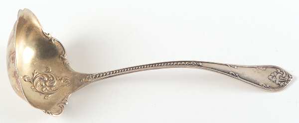 Rustic (Sterling, 1895) Oyster Ladle Solid Piece