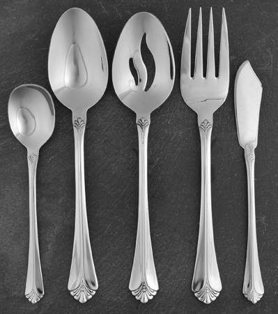 Santa Barbara (Stainless) 5 Piece Hostess Set