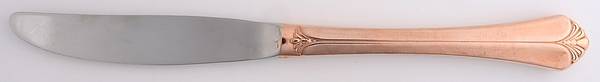 Santa Barbara-Rose Gold (Electroplate) Modern Hollow Knife