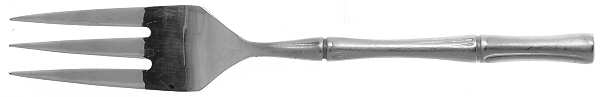 Satin Cane (Stainless) Individual Salad Fork