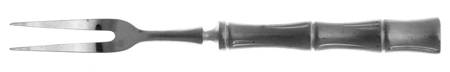 Satin Cane (Stainless) Short Handle Pickle/Olive Fork by Towle Silver