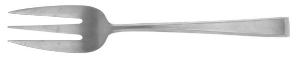 Sateen (Stainless) Medium Solid Cold Meat Serving Fork