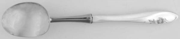 Sculptured Rose (Sterling, 1961) Ice Cream Scoop with Stainless Bowl